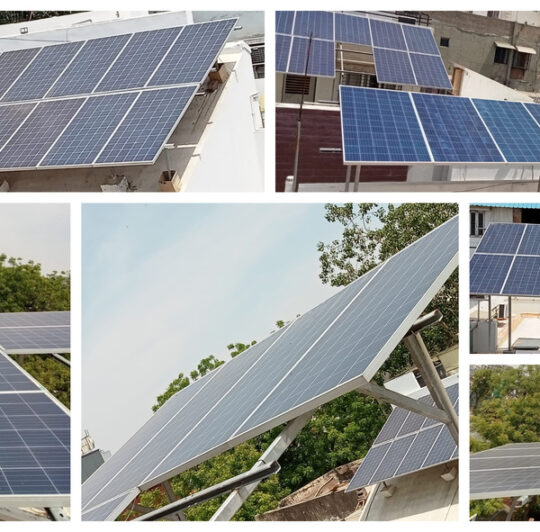 Solar installation navdeep society