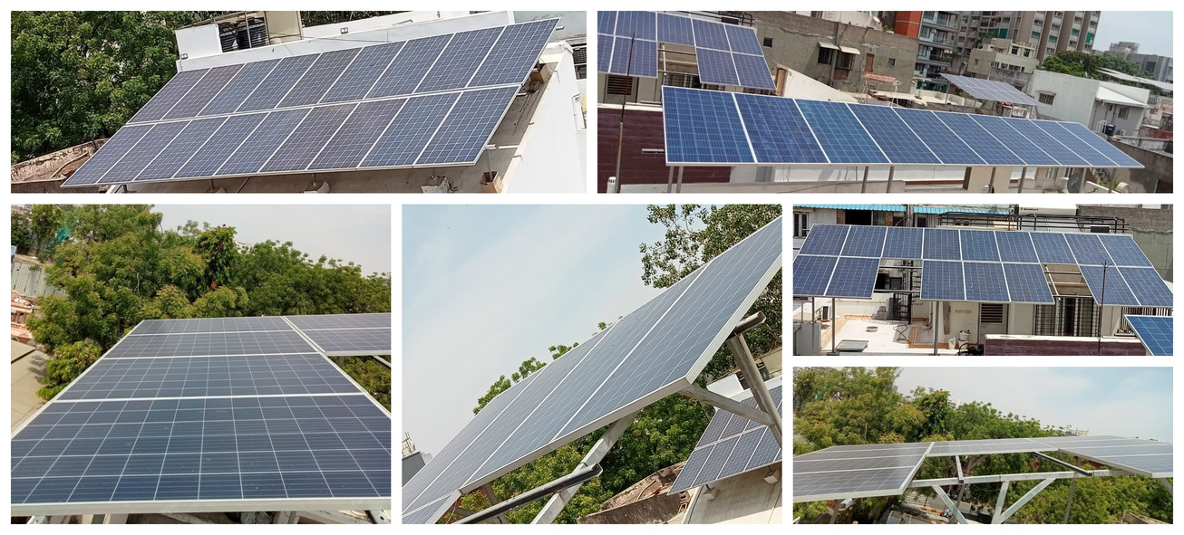 Solar installation navdeep society